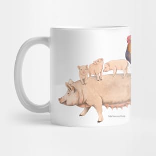 Piggy Back Ride Mug